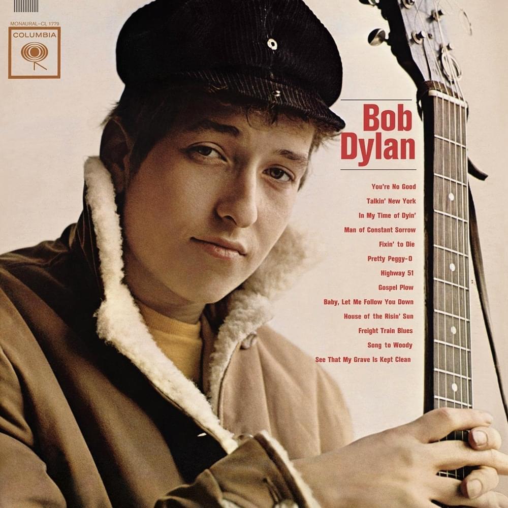 Album cover art for "Baby, Let Me Follow You Down" by Bob Dylan