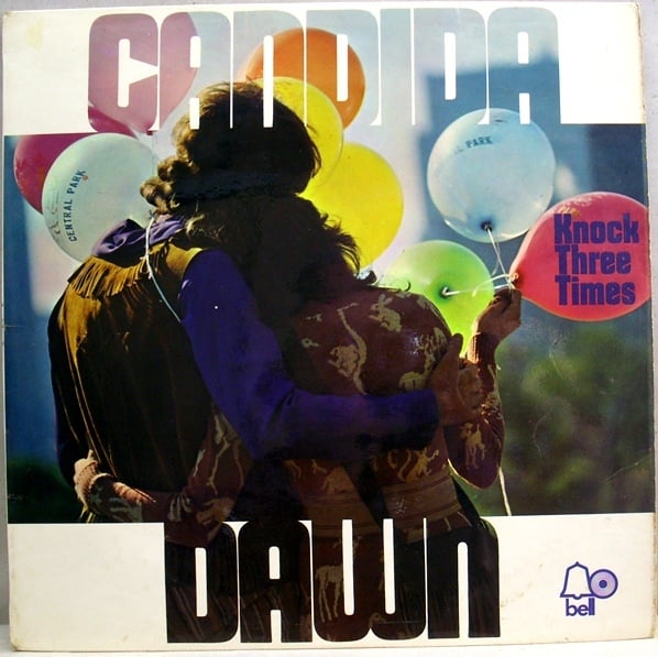 Album cover art for "Knock Three Times" by Tony Orlando & Dawn