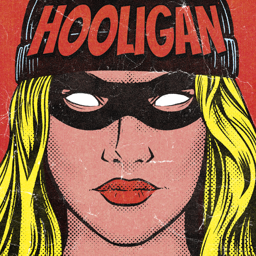 Album cover art for "HOOLIGAN" by Neoni