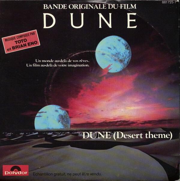 Album cover art for "Dune (desert theme)" by Toto