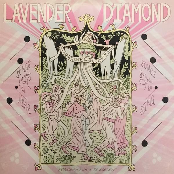 Album cover art for "Open Your Heart" by Lavender Diamond