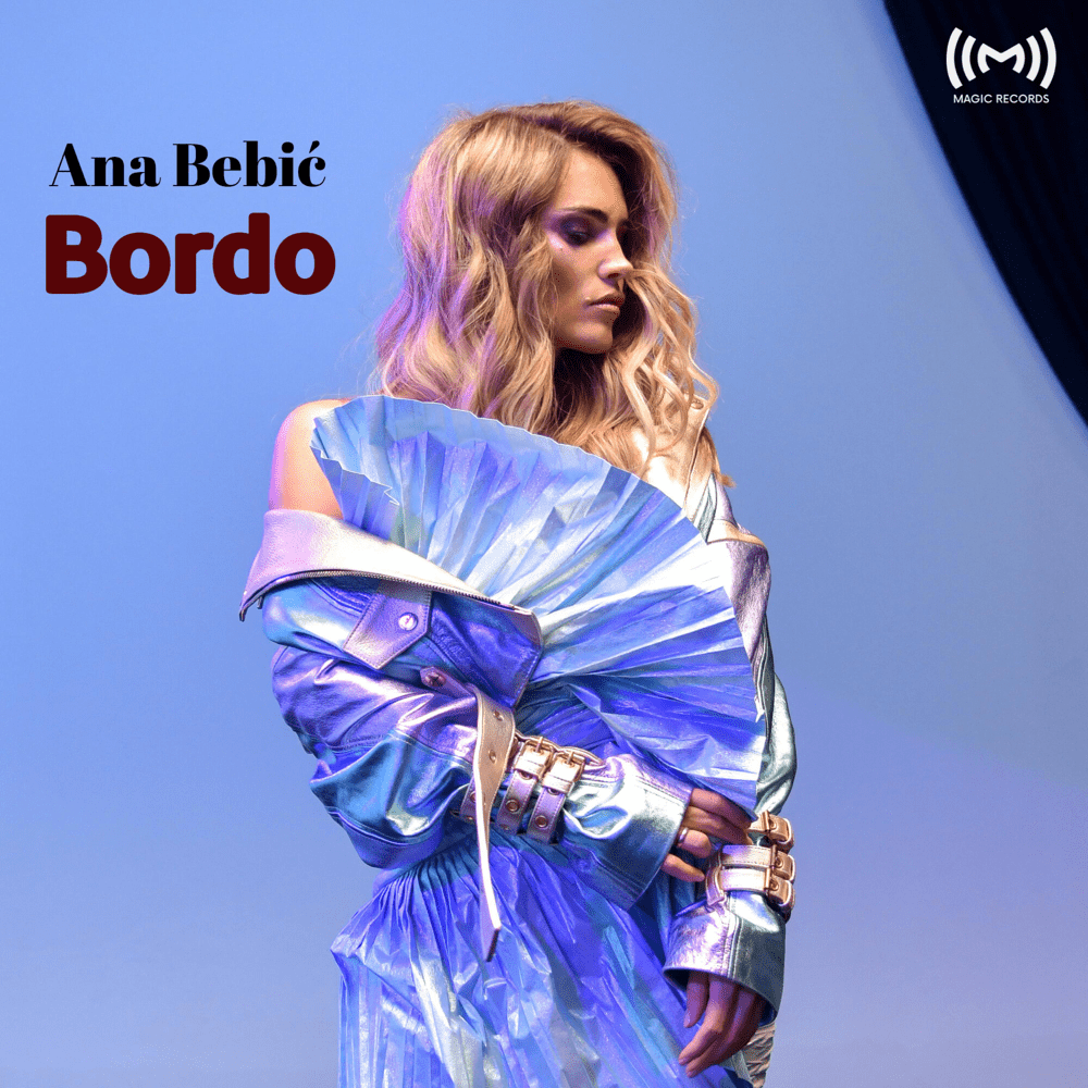 Album cover art for "Bordo" by Ana Bebić