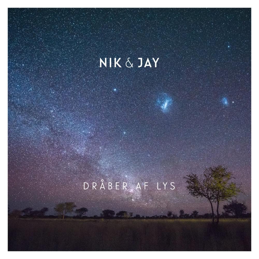 Album cover art for "Dråber Af Lys" by Nik & Jay