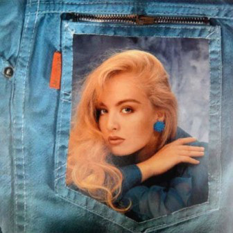 Album cover art for "Blue Jeans" by Angélica (BRA)