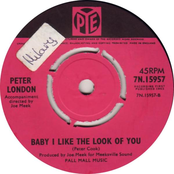 Baby I Like the Look of You by Peter London