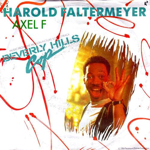 Album cover art for "Axel F" by Absolute Music