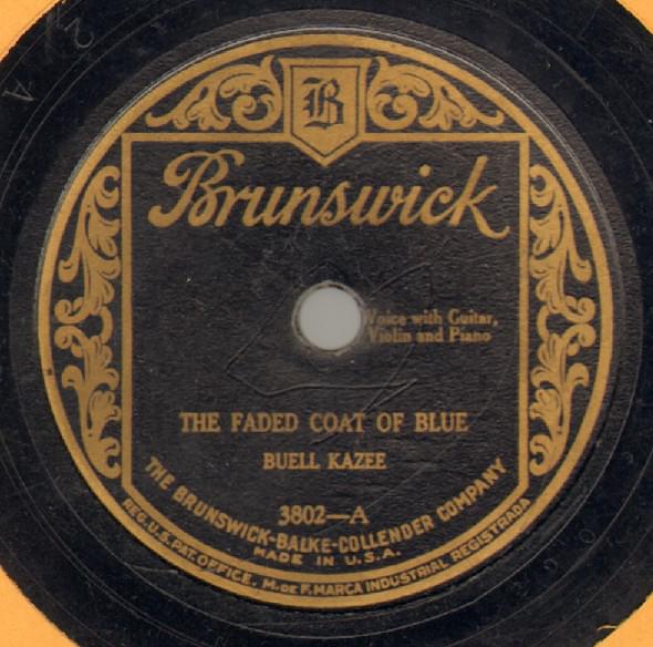 Faded Coat of Blue by Buell Kazee