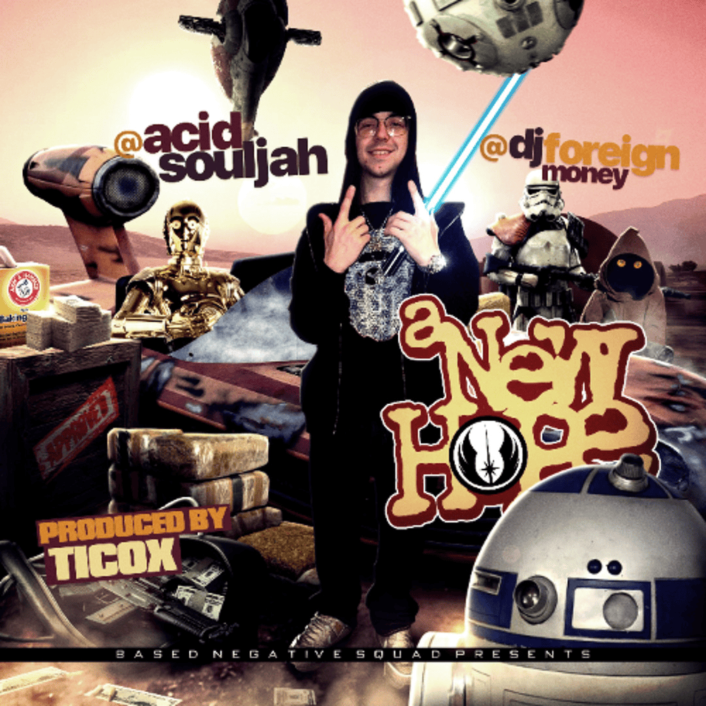 Album cover art for "Stressful Money" by Acid Souljah & Dj Foreign Money
