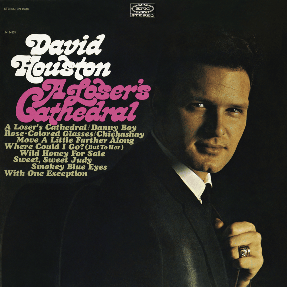 Album cover art for "With One Exception" by David Houston