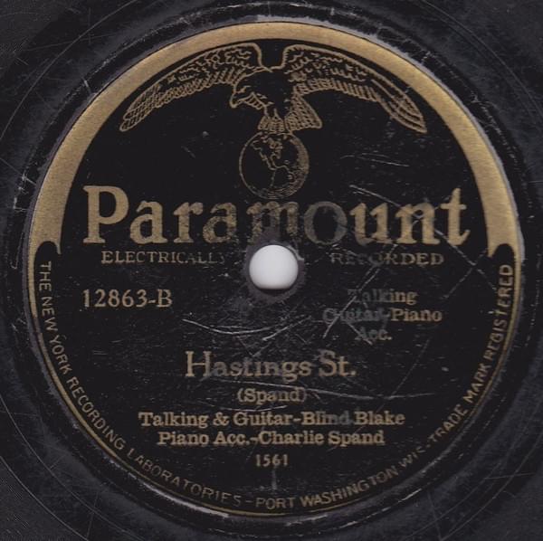 Hastings Street by Blind Blake