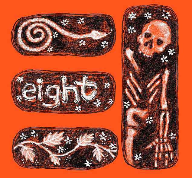 Album cover art for "Orange Tree Roads" by New Model Army