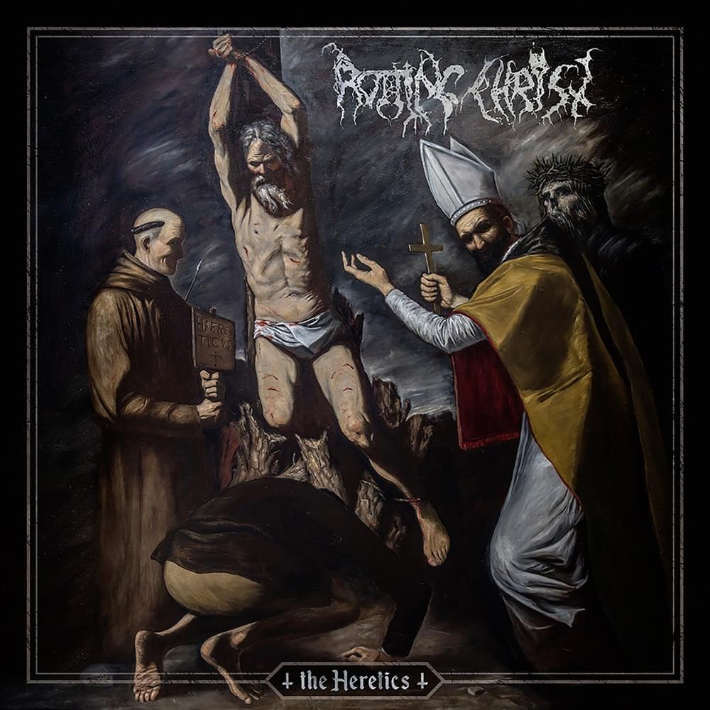 Album cover art for "Fire, God and Fear" by Rotting Christ