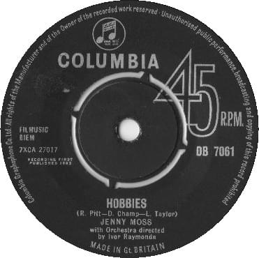 Hobbies by Jenny Moss