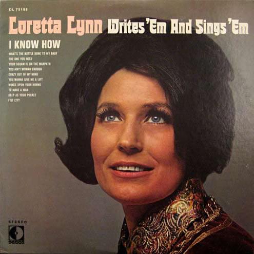 Cover image for Loretta Lynn Writes ’Em and Sings ’Em