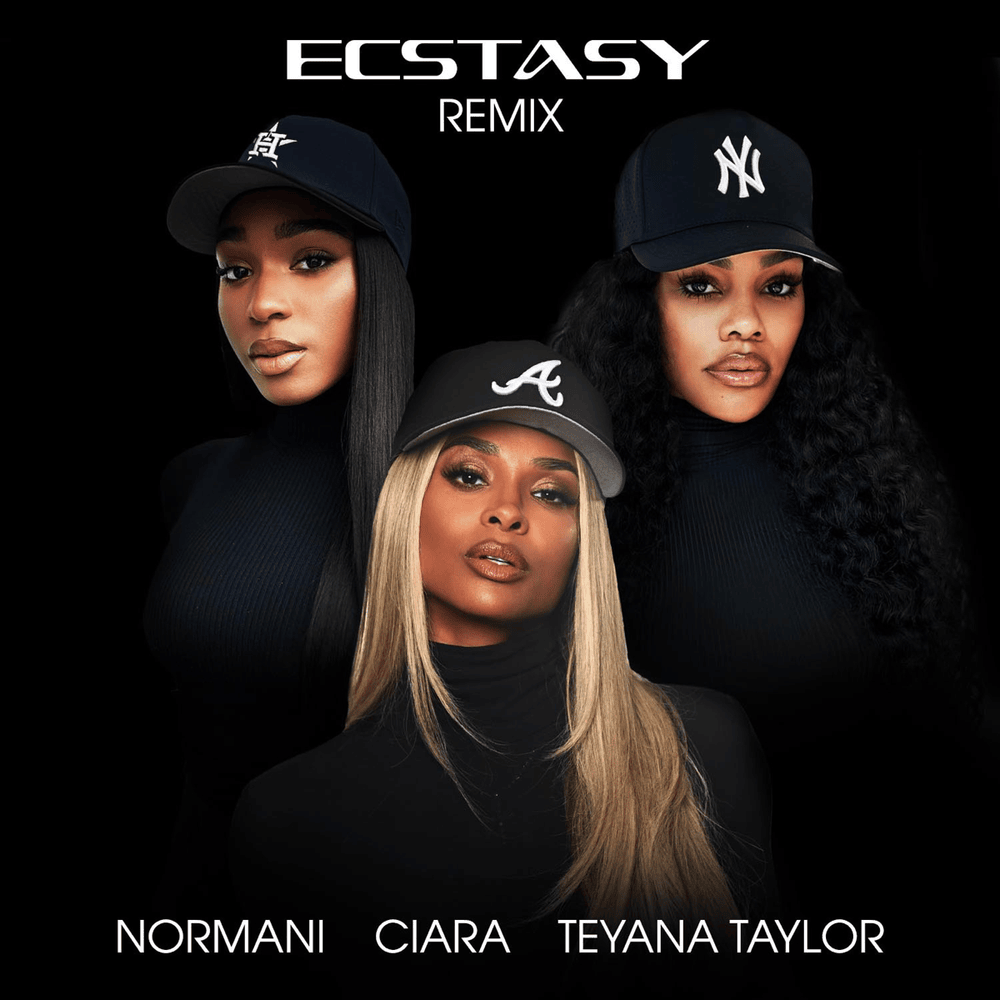 Album cover art for "Ecstasy (Remix)" by Ciara & Teyana Taylor
