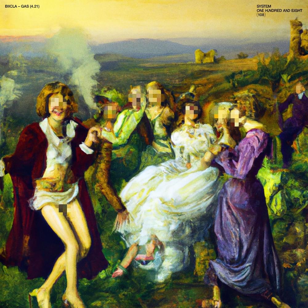 Album cover art for "GAS (4.21)" by Biicla