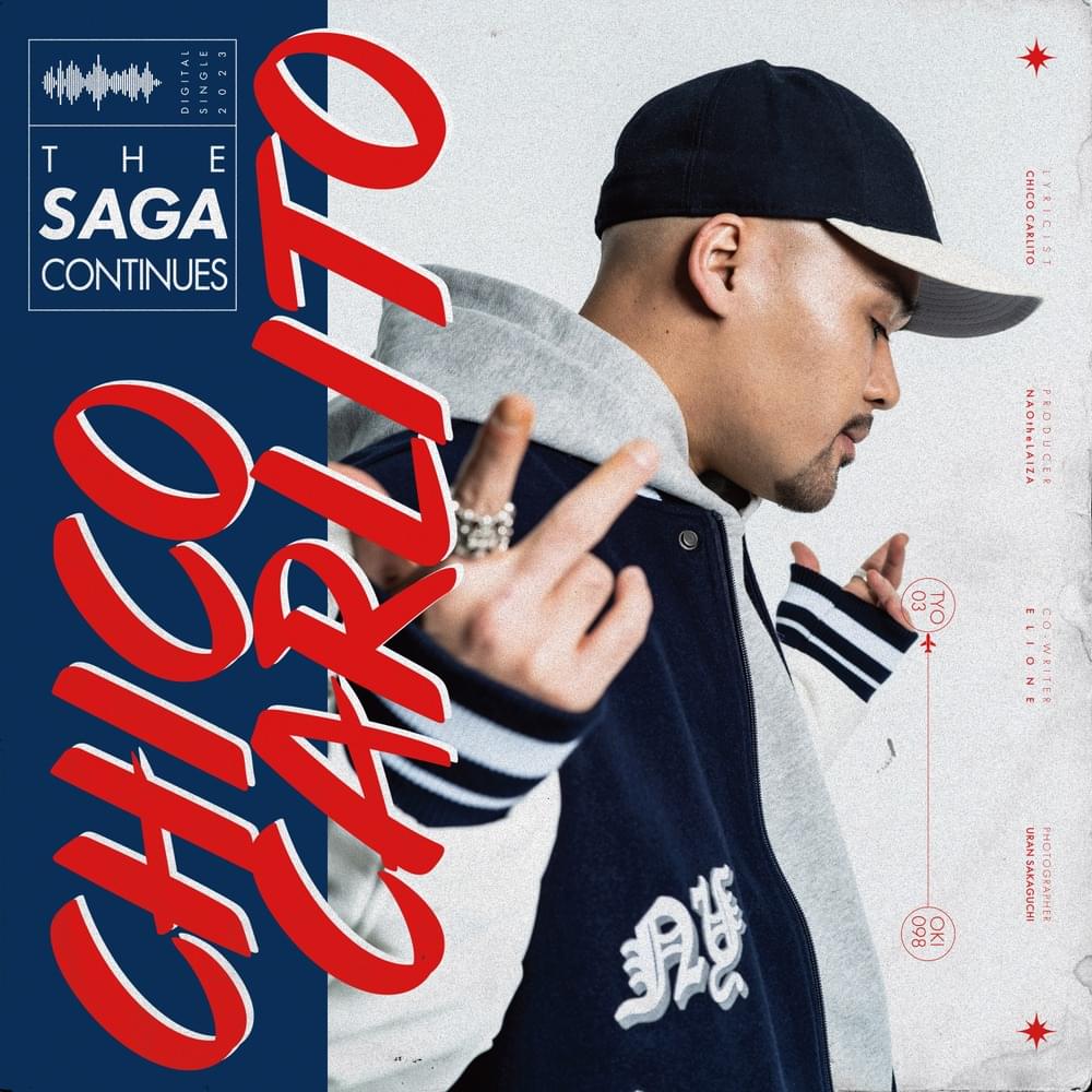 Album cover art for "The Saga Continues" by CHICO CARLITO