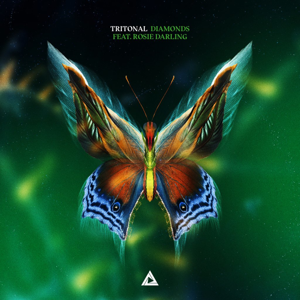 Album cover art for "Diamonds" by Tritonal & Rosie Darling