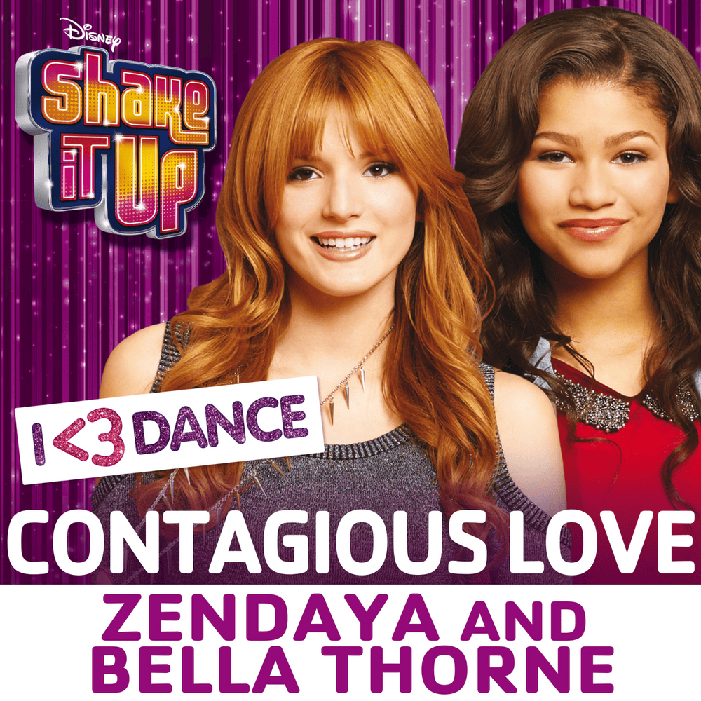 Album cover art for "Contagious Love" by Zendaya