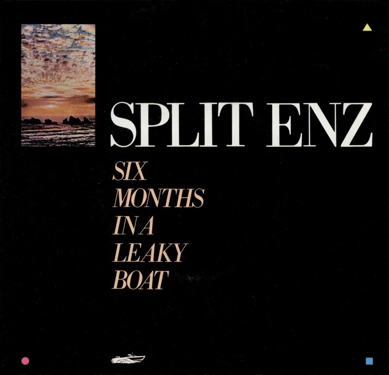 Album cover art for "Six Months in a Leaky Boat" by Split Enz