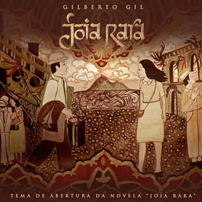 Album cover art for "Joia Rara" by Gilberto Gil
