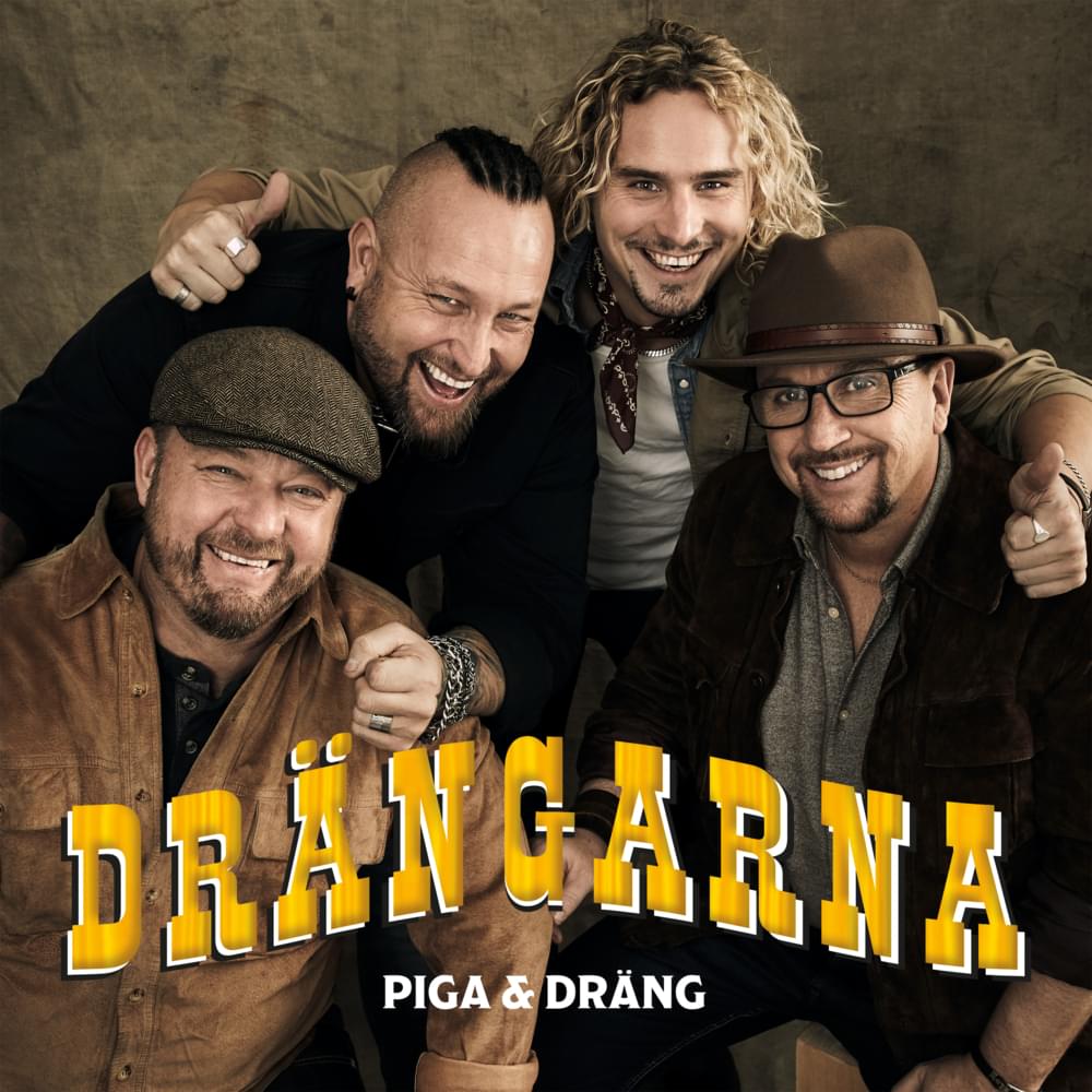Album cover art for "Piga & Dräng" by Drängarna