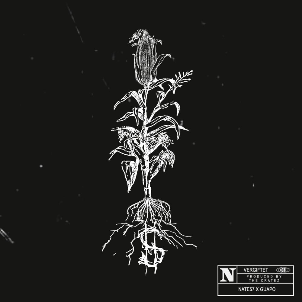 Album cover art for "Vergiftet" by Nate57 & Guapo (DEU)