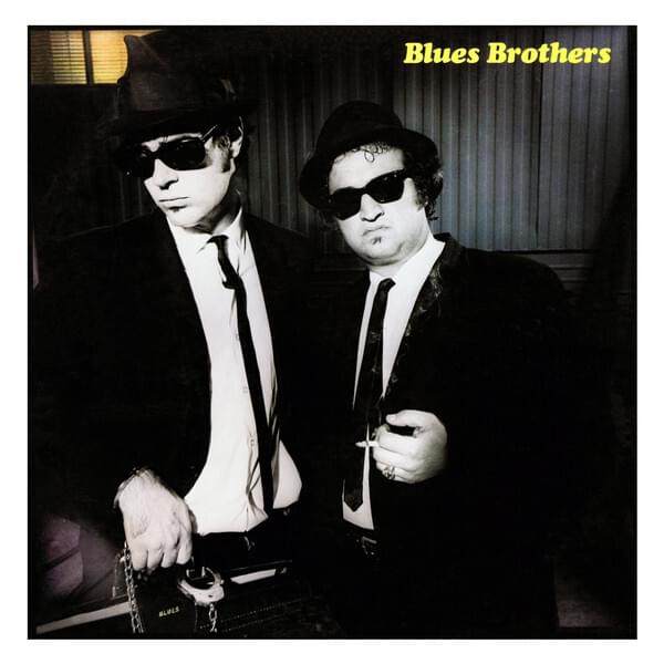 Album cover art for "Rubber Biscuit" by The Blues Brothers