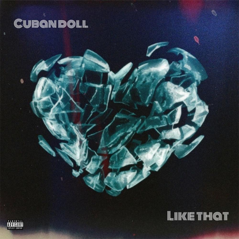 Album cover art for "Like That" by Cuban Doll