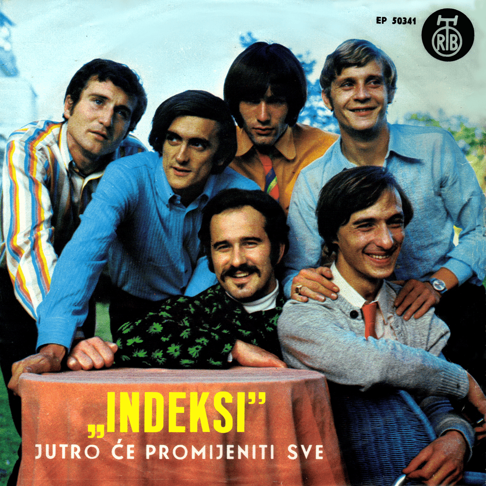Album cover art for "Ako jednom budeš sama" by Indexi