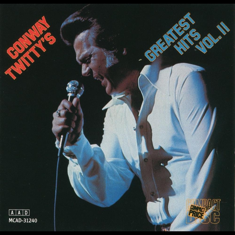 Album cover art for "I’m Not Through Loving You Yet" by Conway Twitty