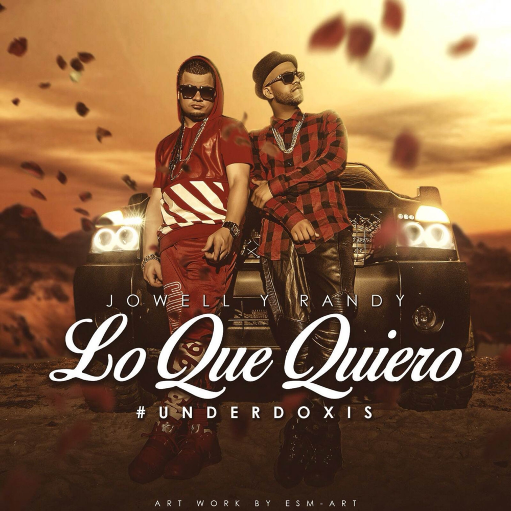 Album cover art for "Lo Que Quiero" by Jowell & Randy