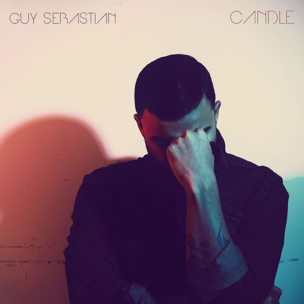 Album cover art for "Candle" by Guy Sebastian