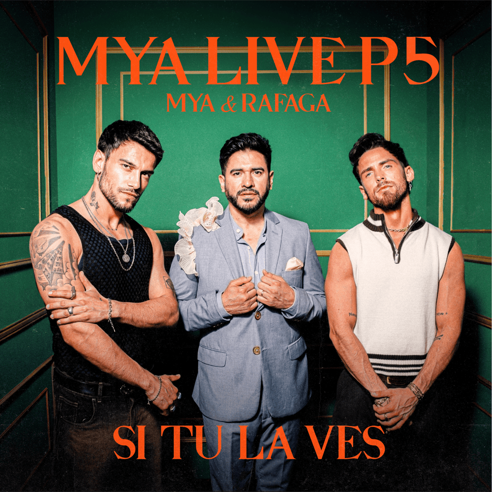 Album cover art for "Si Tú La Ves" by MYA (ARG)