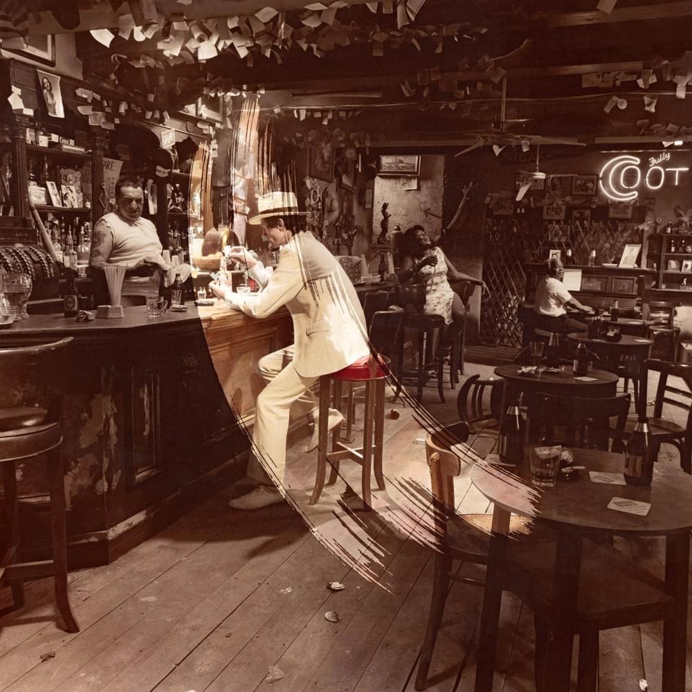 Album cover art for "Fool in the Rain" by Led Zeppelin