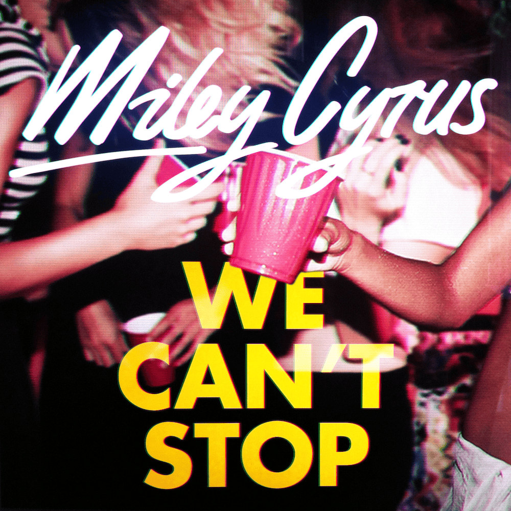 Album cover art for "We Can’t Stop" by Much