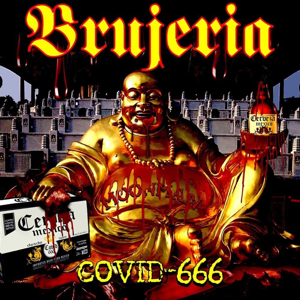 Album cover art for "Cocaína" by Brujeria