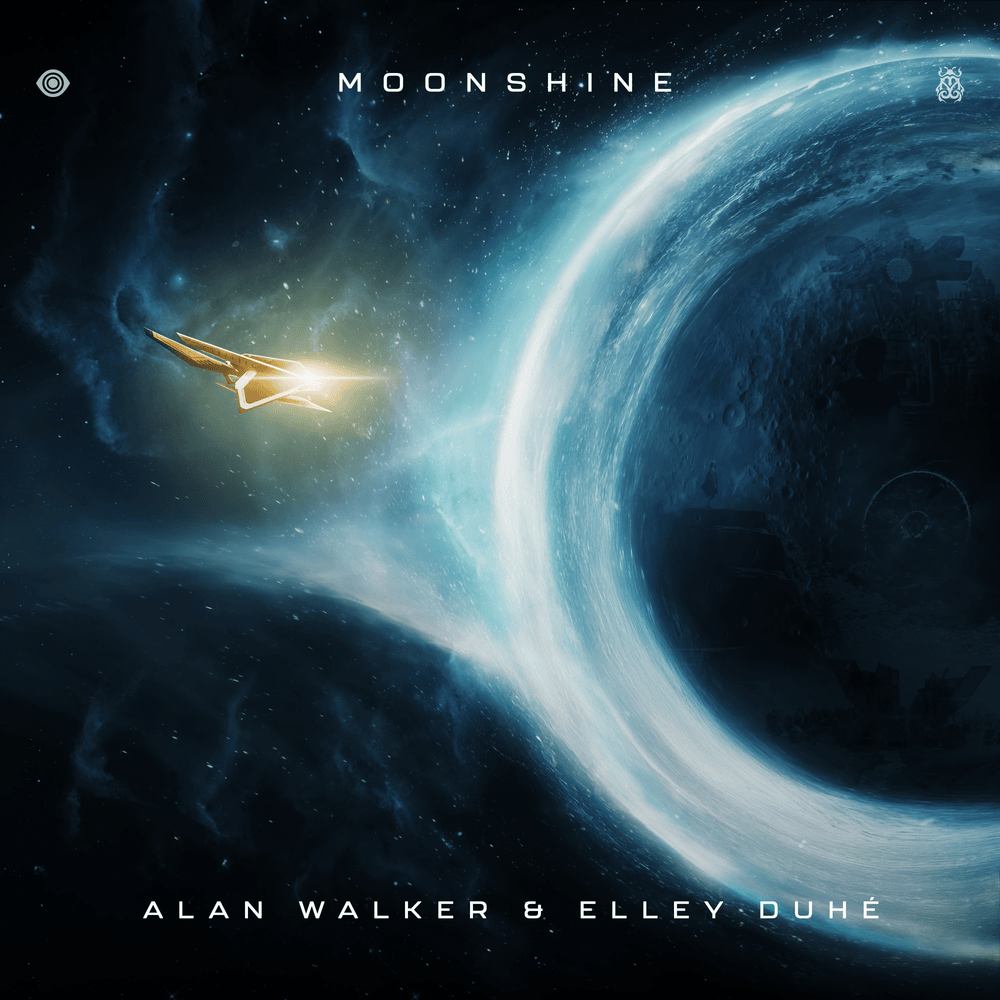 Album cover art for "Moonshine" by Alan Walker