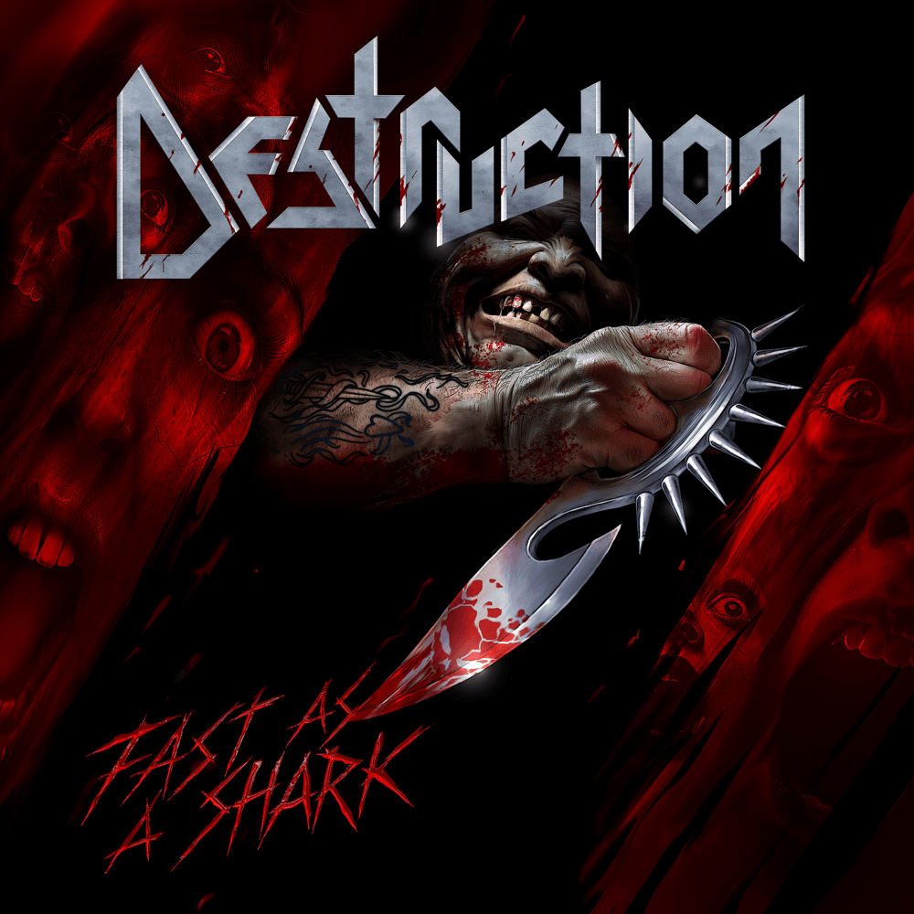Album cover art for "Fast as a Shark" by Destruction