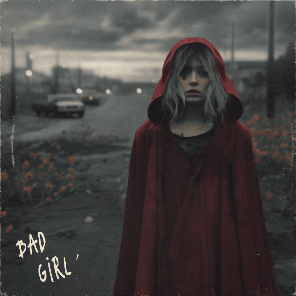 Album cover art for "BAD GIRL" by AViVA