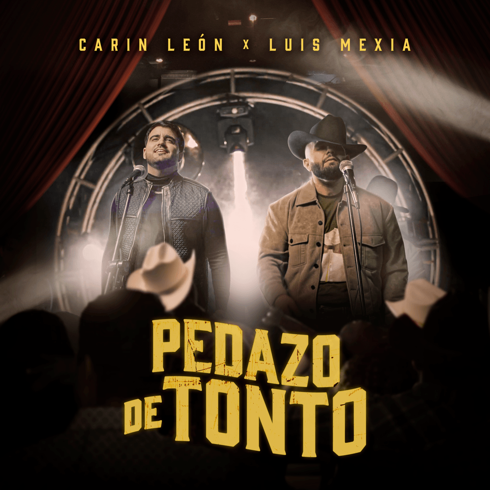 Album cover art for "Pedazo De Tonto" by Carín León
