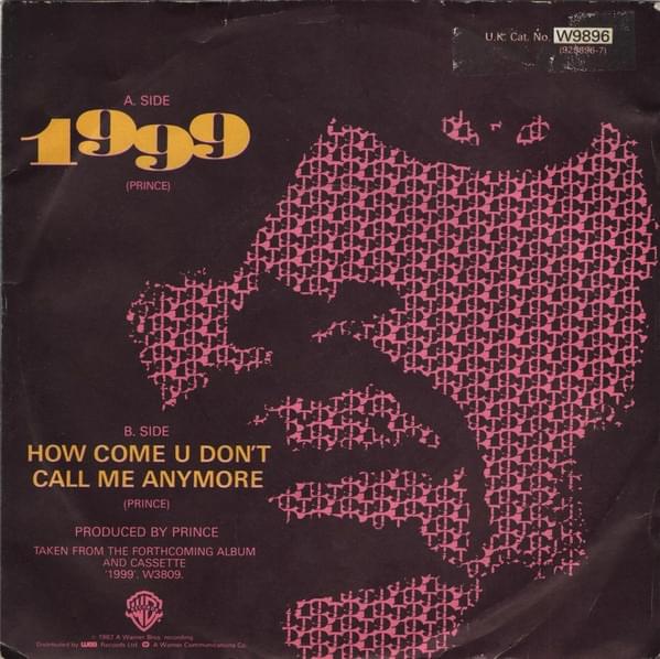 Album cover art for "How Come U Don’t Call Me Anymore?" by Prince