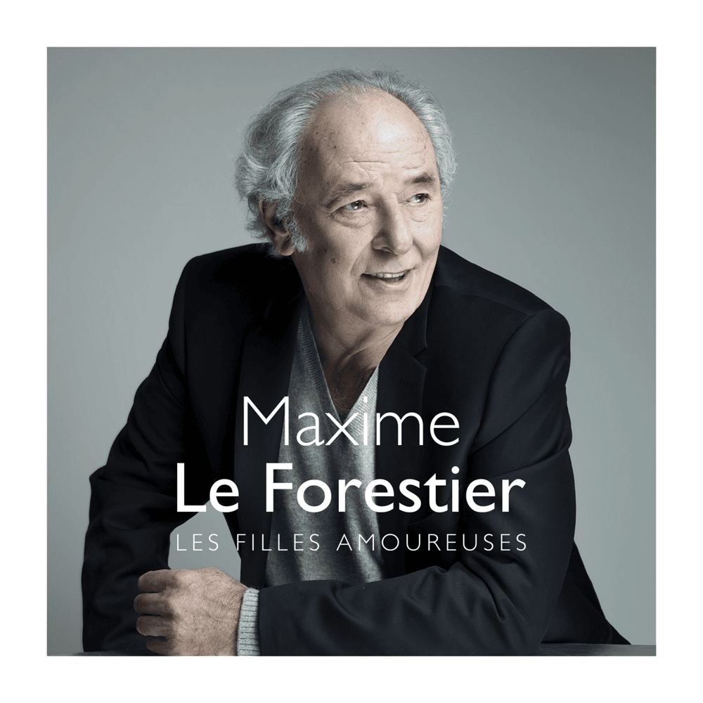 Album cover art for "Les filles amoureuses" by Maxime Le Forestier