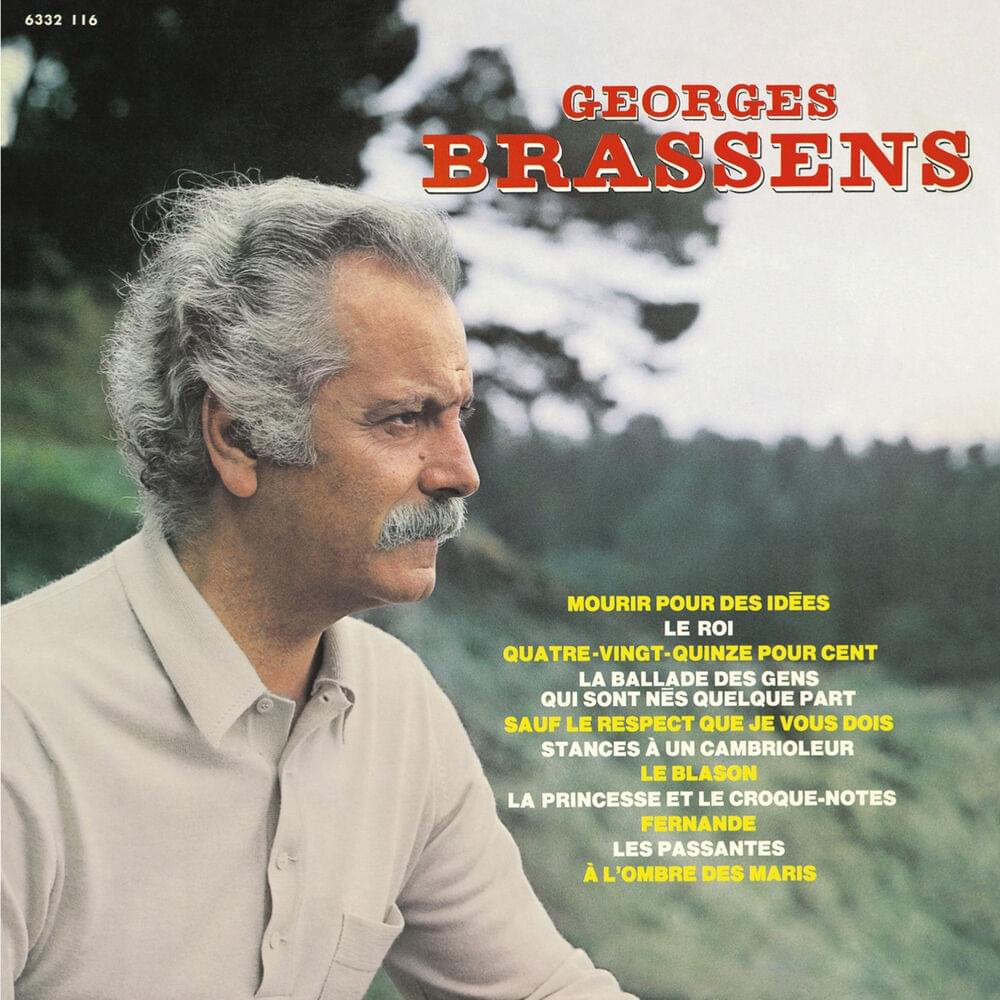 Les passantes by Georges Brassens