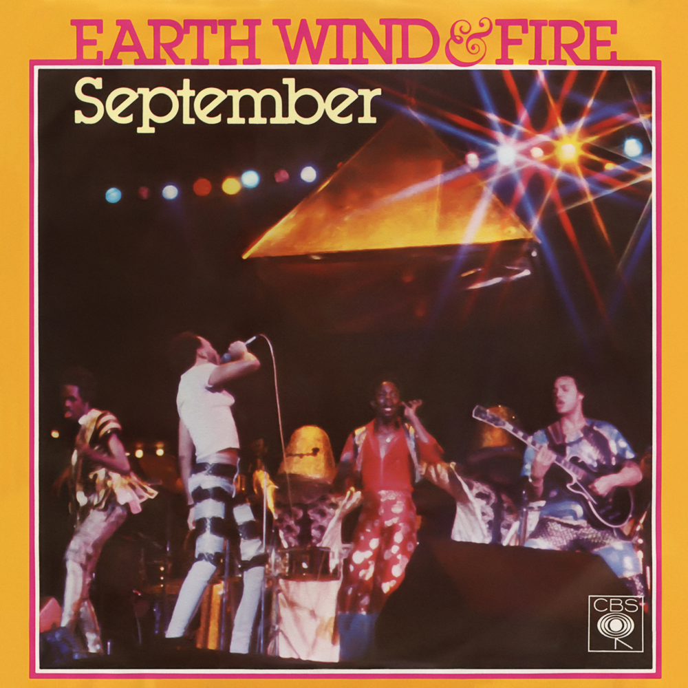 Album cover art for "September" by Earth, Wind & Fire