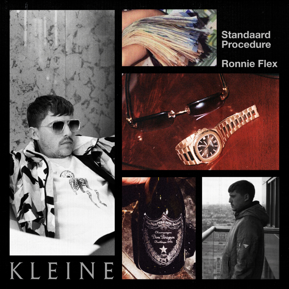 Album cover art for "Standaard Procedure" by Lil Kleine & Ronnie Flex