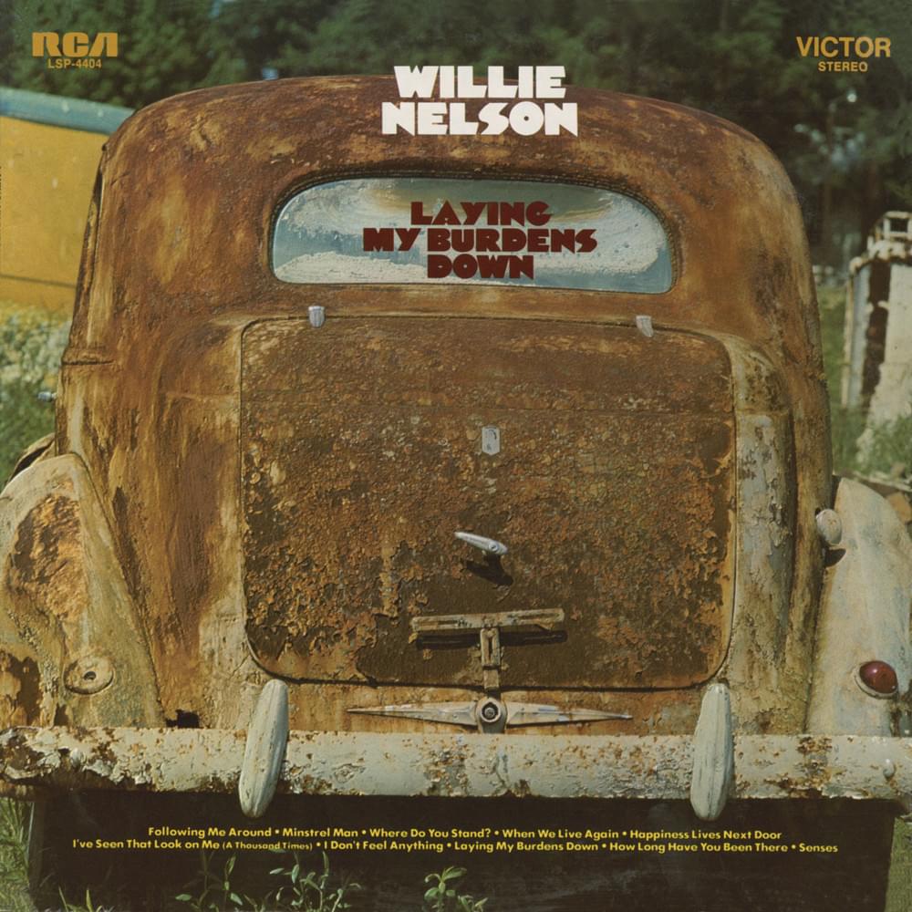 Album cover art for "When We Live Again" by Willie Nelson
