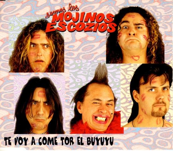 Album cover art for "Te Voy A Comé Tor El Buyuyu" by Mojinos Escozios