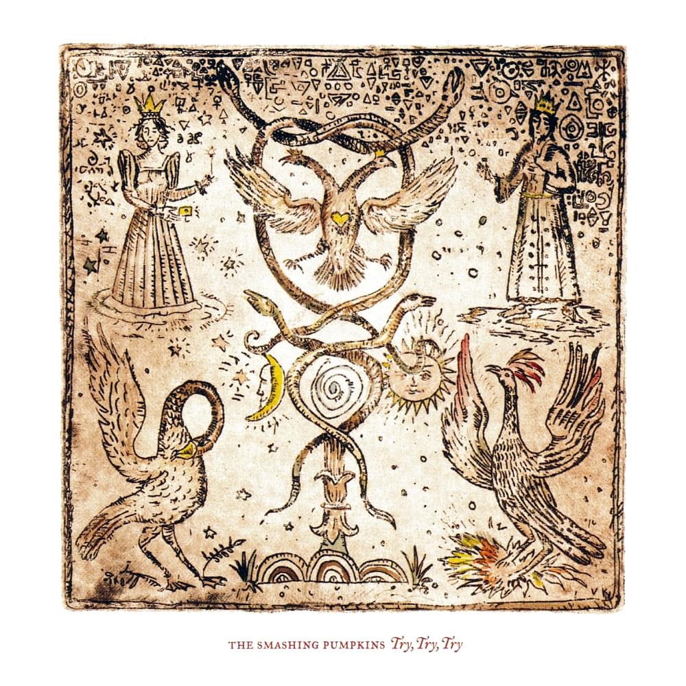 Album cover art for "Try, Try, Try" by The Smashing Pumpkins