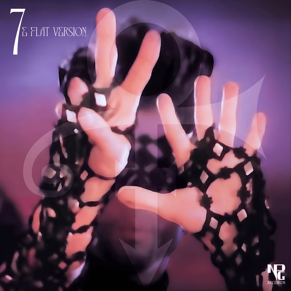 Album cover art for "7 (E Flat Version)" by Prince